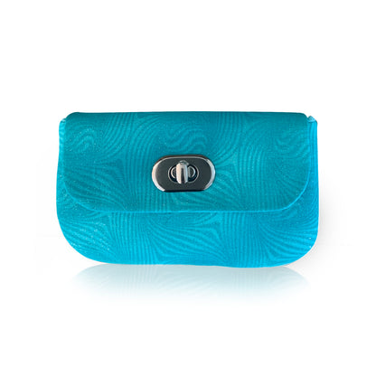 Twist Lock Clutch - Teal