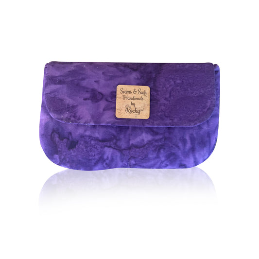 Snap Lock Clutch - Purple