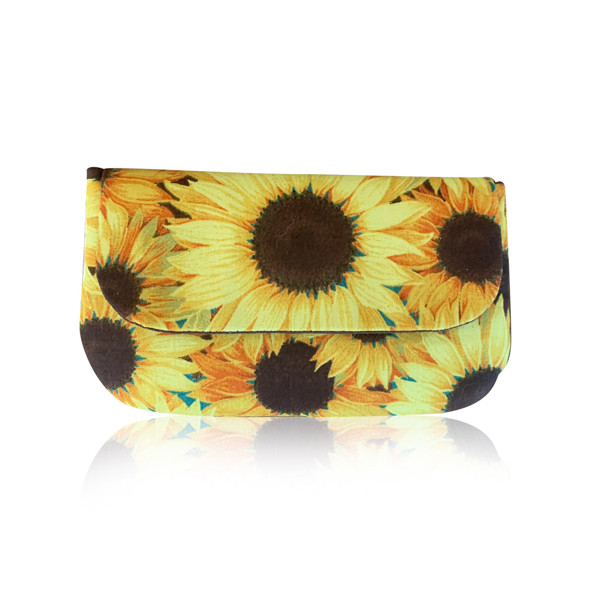 Snap Lock Clutch - Sunflowers